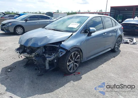 2021 Toyota Corolla Se из США, поврежденный, VIN JTDS4MCE8MJ075136